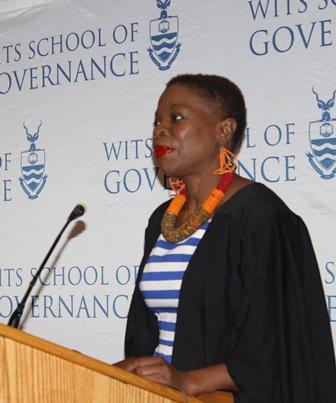 Nomfanelo Kota, participant in the Government Communications and Marketing programme at the Wits School of Governance